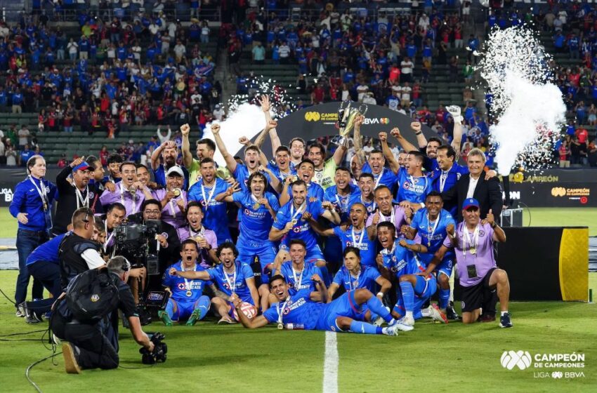 Cruz Azul se lleva el Campeonato de la Supercopa de la Liga MX