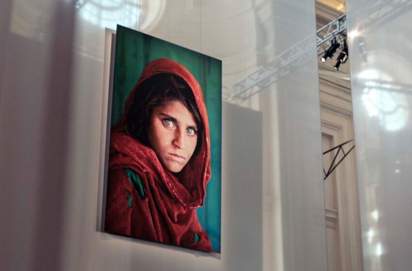 Steve McCurry y su icónica foto para National Geographic