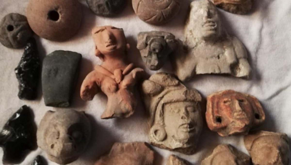 INAH asegura haber encontrado 93 piezas arqueológicas en tianguis de la CDMX