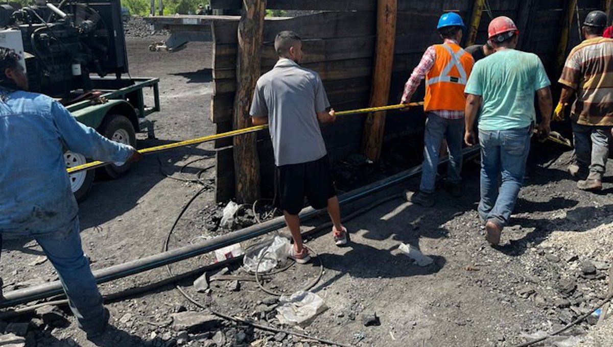 Mineros atrapados en El Pinabete, Coahuila, serán rescatados en un lapso de seis a 11 meses