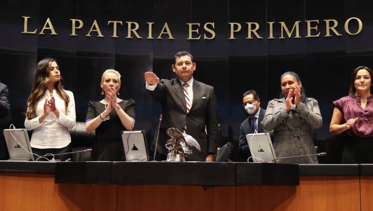 El Senado presenta a su nuevo presidente, ¿quién es Alejandro Armenta?