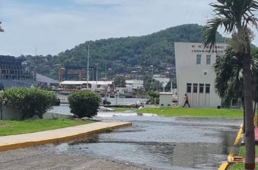 Tras sismo de 7.7 en México, se registra ‘levantamiento’ de agua en Manzanillo, Colima (VIDEOS)