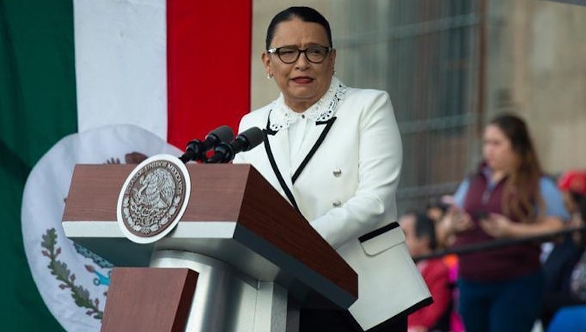 México no está destinado a la guerra: Rosa Icela Rodríguez 
