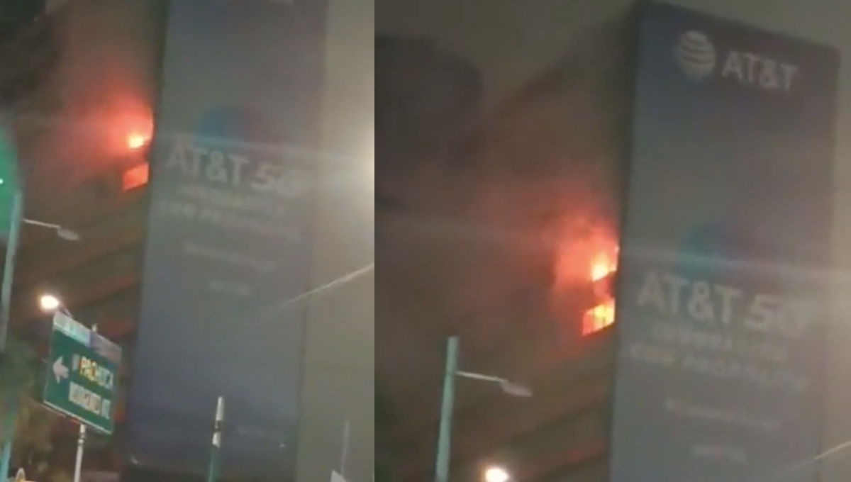 VIDEO: Registran incendio en dos departamentos en Cuauhtémoc, CDMX