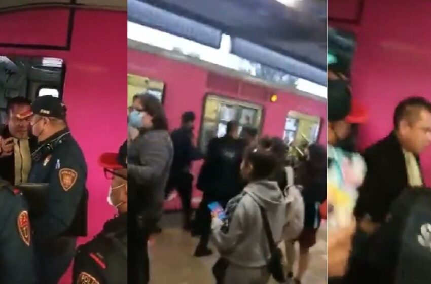Usuarios reportan a conductor del Metro en estado de ebriedad (VIDEO)