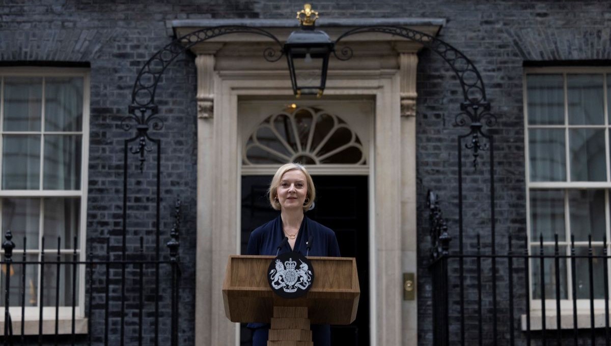 Liz Truss presenta su renuncia como primera ministra del Reino Unido