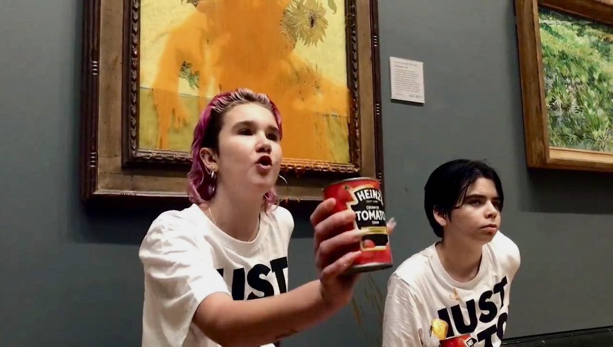 ¿Quienes son las activistas que lanzaron sopa a “Los Girasoles” de Van Gogh?