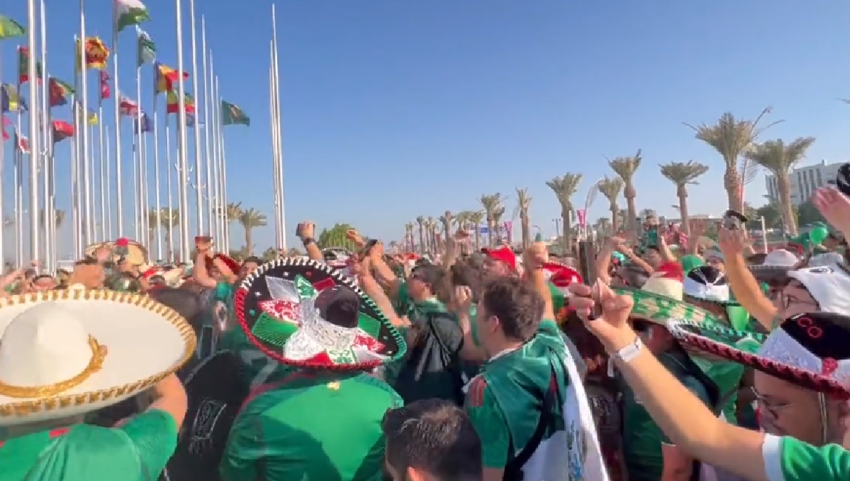 México es investigado por la FIFA tras gritos discriminatorios en Qatar 2022