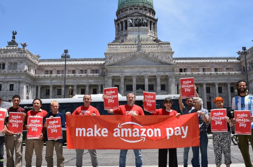 Empleados de Amazon hacen protesta mundial; piden mejores condiciones laborales