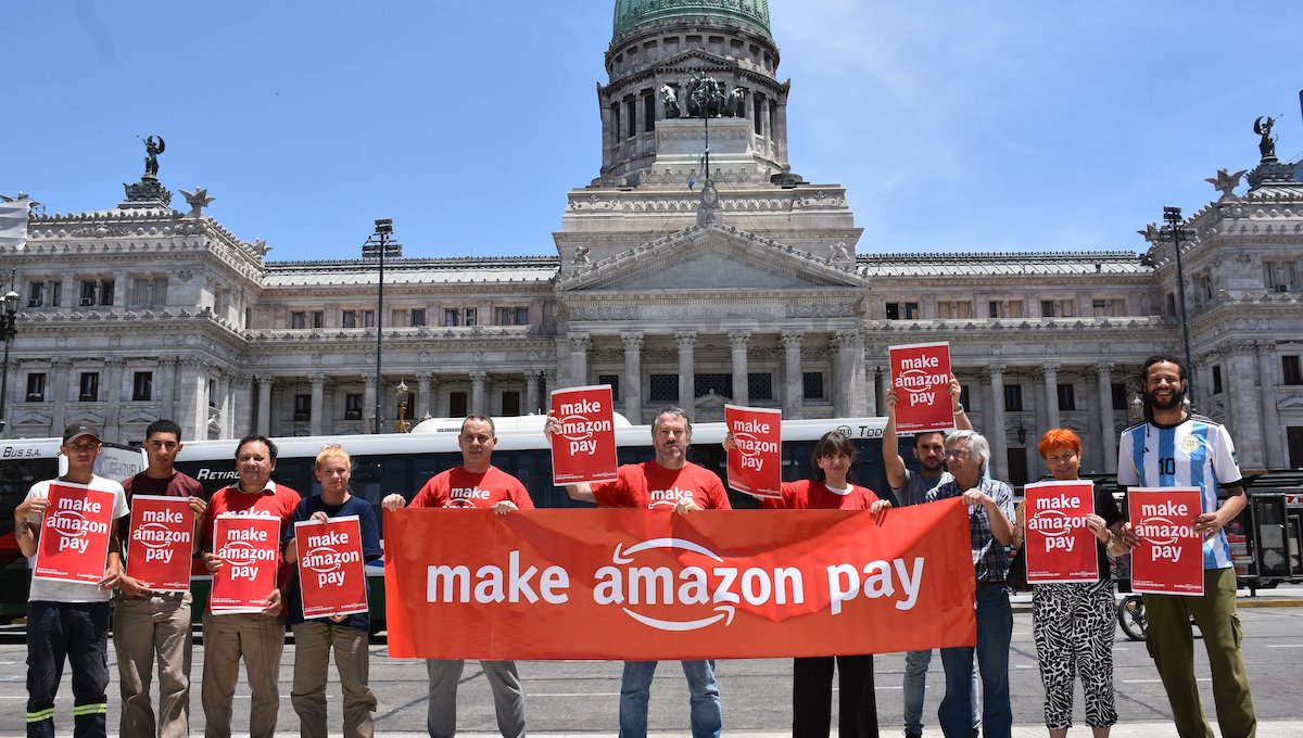 Empleados de Amazon hacen protesta mundial; piden mejores condiciones laborales