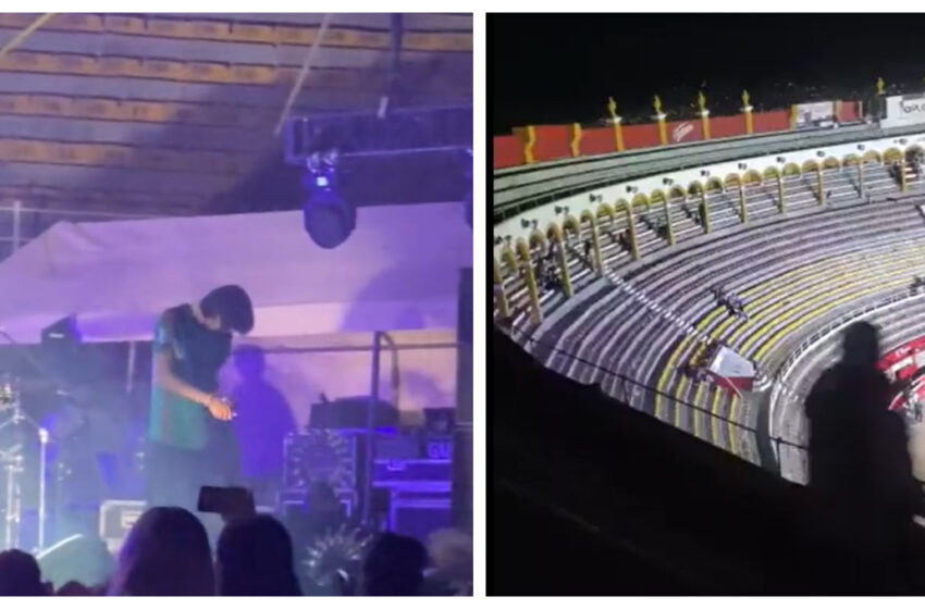 VIDEO: Balacera al finalizar concierto de Danny Ocean deja un muerto en Michoacán