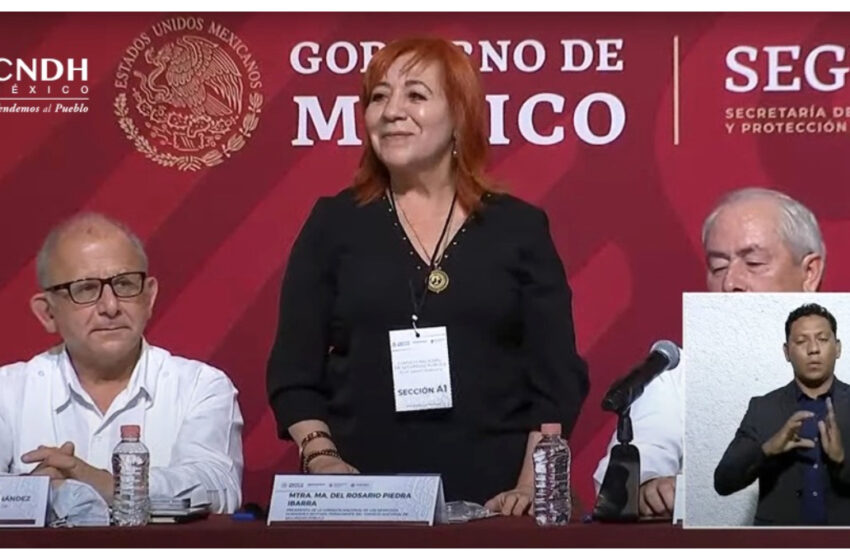 Por “agenda llena”, Piedra Ibarra dice no poder comparecer ante el Senado
