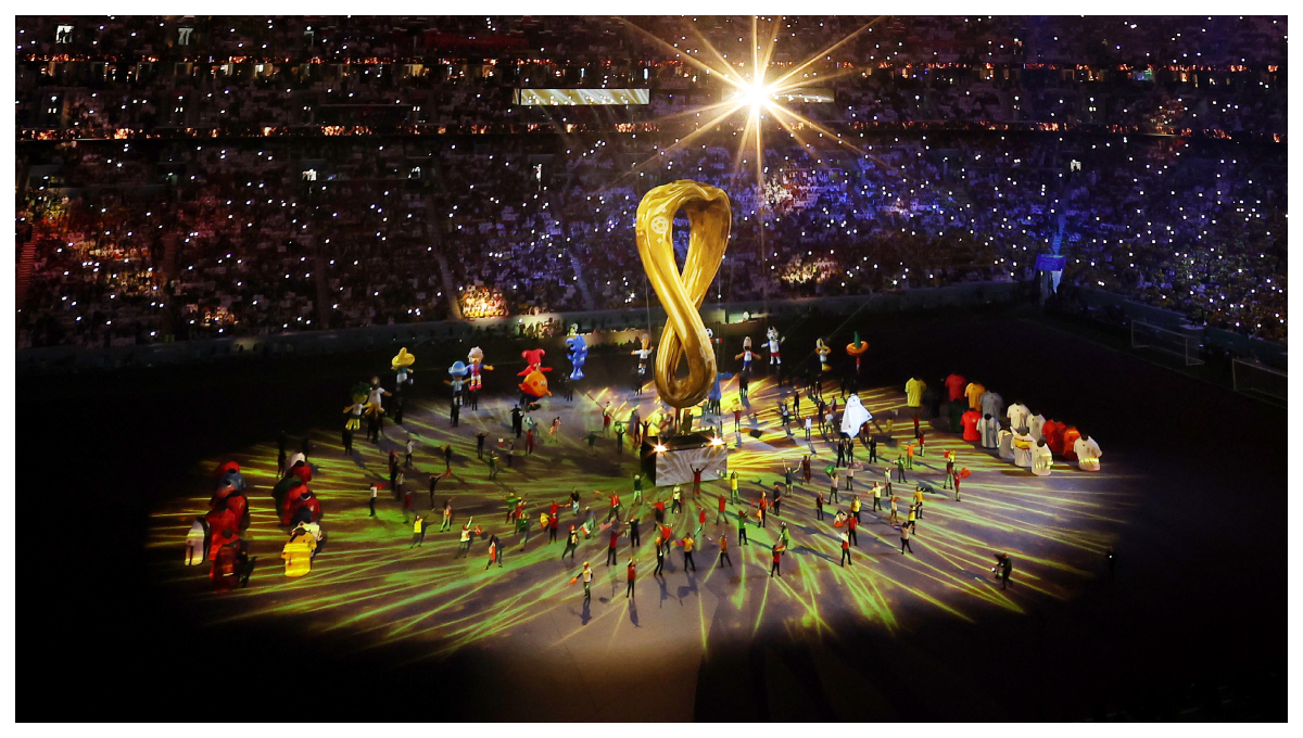Así se vivió la ceremonia de inauguración de la Copa Mundial de Fútbol Qatar 2022