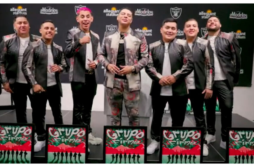 Grupo Firme tocará en Medio Tiempo de partido de la NFL en Estadio Azteca