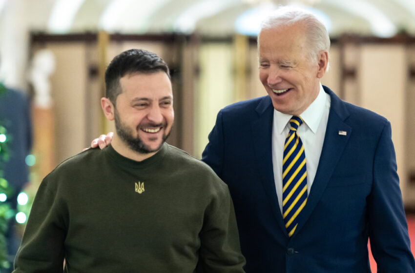 Joe Biden recibe al presidente de Ucrania Volodymir Zelenski para fortalecer cooperatividad en guerra