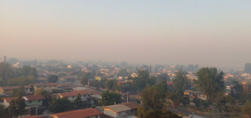 Santiago de Chile decreta alerta de riesgo sanitario por capa de humo