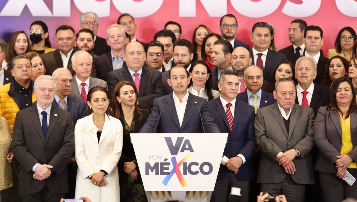 PAN, PRI y PRD regresan en coalición con ‘Va por México’ para elecciones de 2023 y 2024