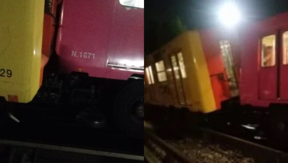 CDMX: Descarta Metro que en estación El Rosario haya ocurrió descarrilamiento; convoy se ladeó en talleres