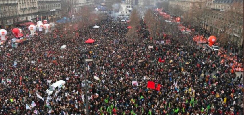 Se registran protestas en Perú y Francia