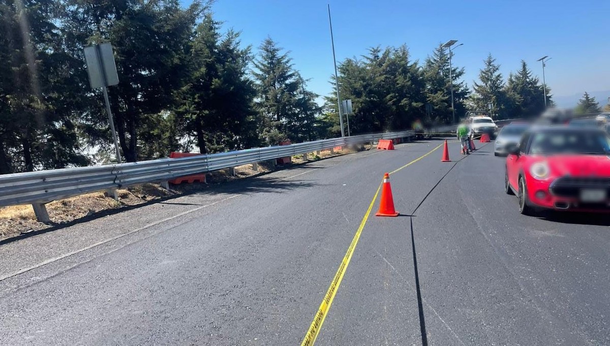 Autopista México-Cuernavaca realizará trabajos de mantenimiento