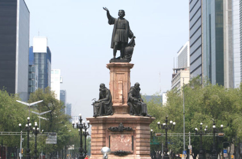 Monumento a Cristóbal Colón será enviado a museo en Tepotzotlán