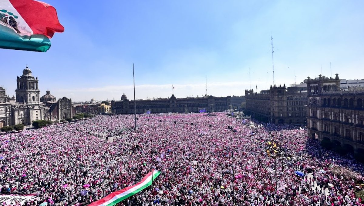 Al menos 90 mil personas acuden a protesta en  defensa del INE