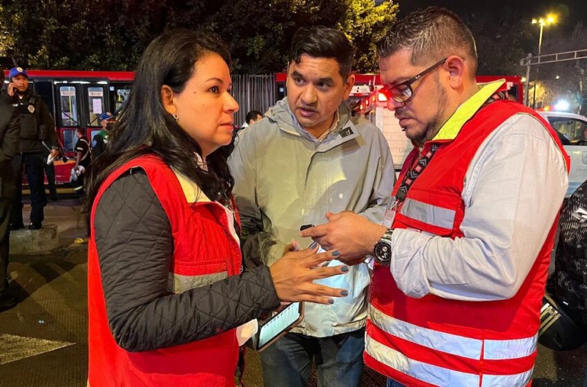 Tras accidente de Metrobús en Reforma e Hidalgo, se reportaron 20 lesionados