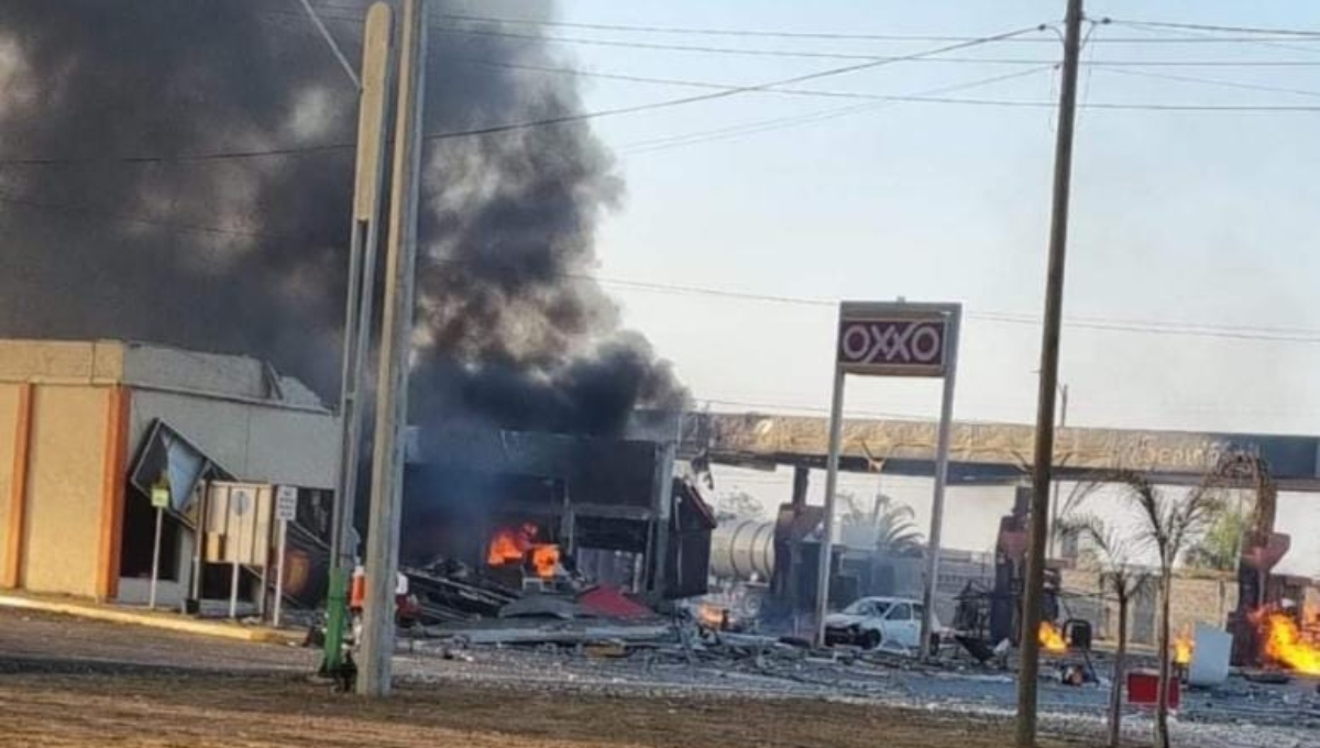 Explota pipa en gasolinera de carretera Tula-Tlahuelilpan, Hidalgo; deja dos muertos y 4 lesionados