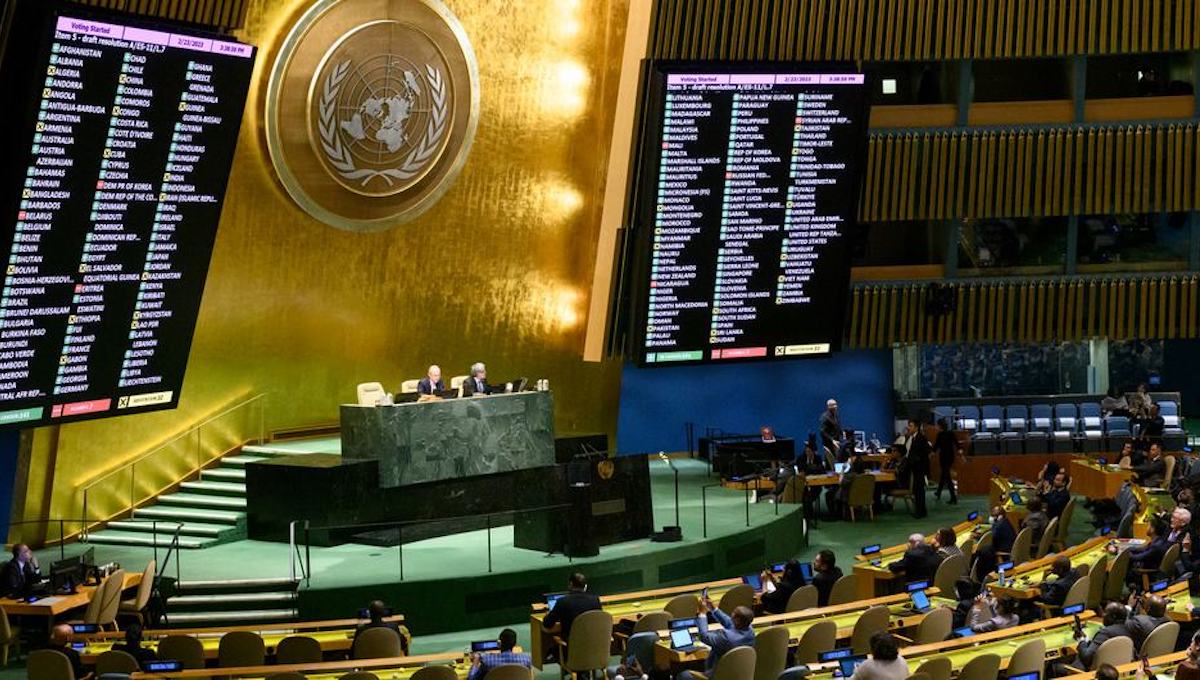 ONU aprueba resolución y pide la “retirada inmediata” de Rusia en Ucrania