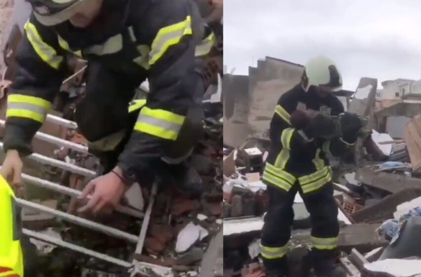 Rescatistas liberan a niños de escombros en Turquía tras terremoto (VIDEO)