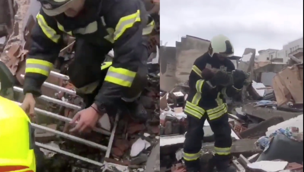 Rescatistas liberan a niños de escombros en Turquía tras terremoto (VIDEO)