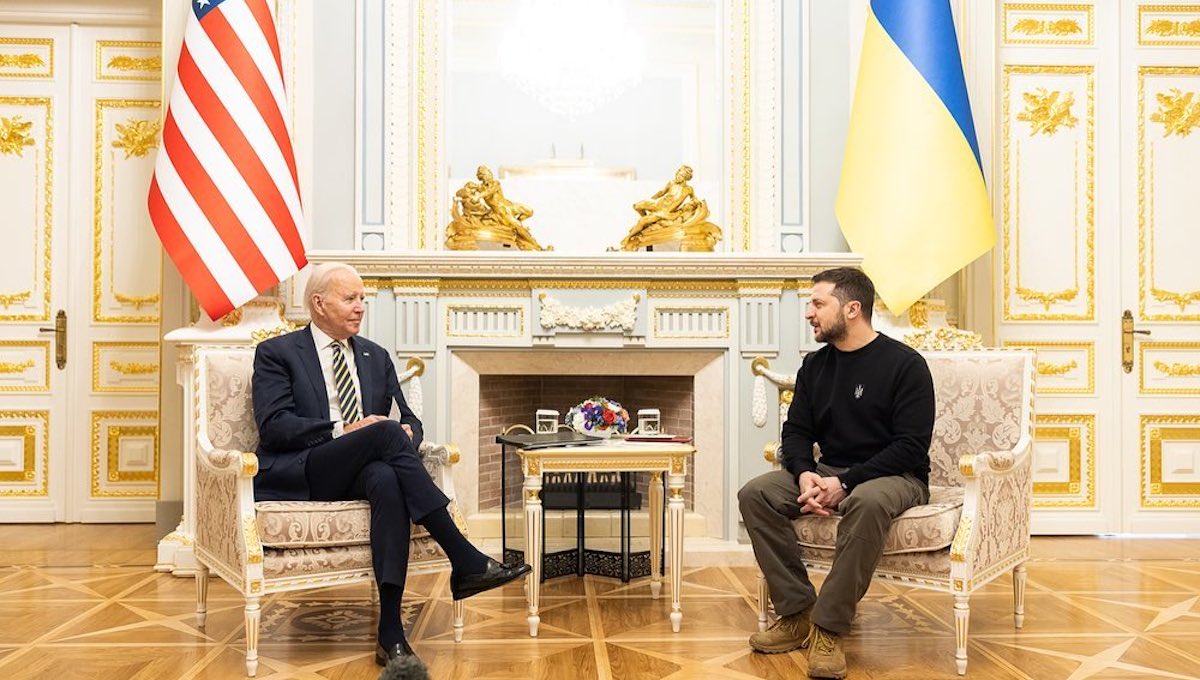 Biden llega a Ucrania a casi un año de ataques realizados por Rusia