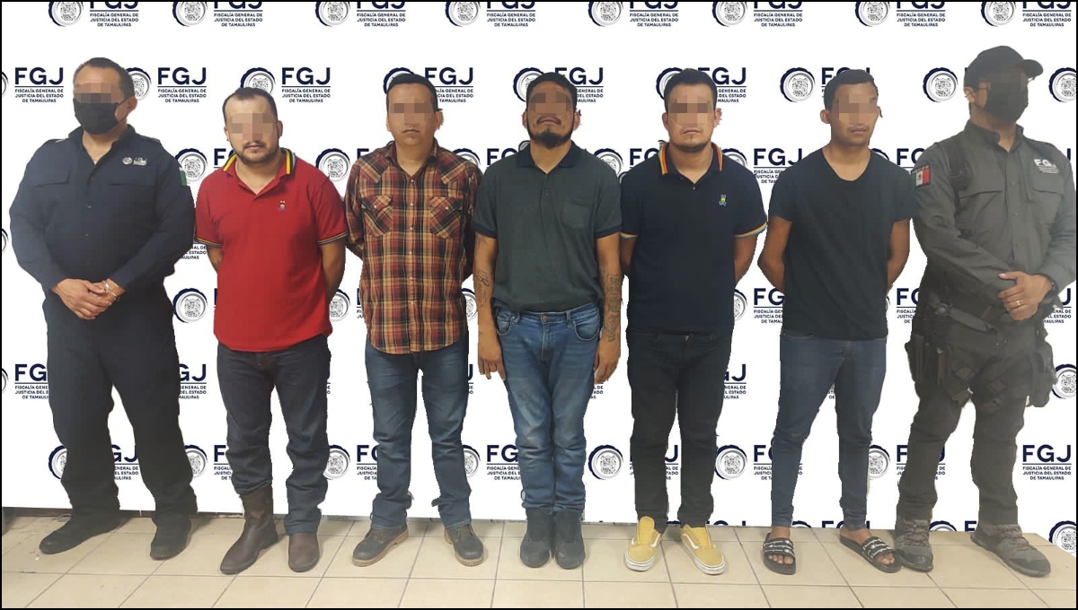 Fiscalía de Tamaulipas captura a cinco por secuestro de estadounidenses, en Matamoros