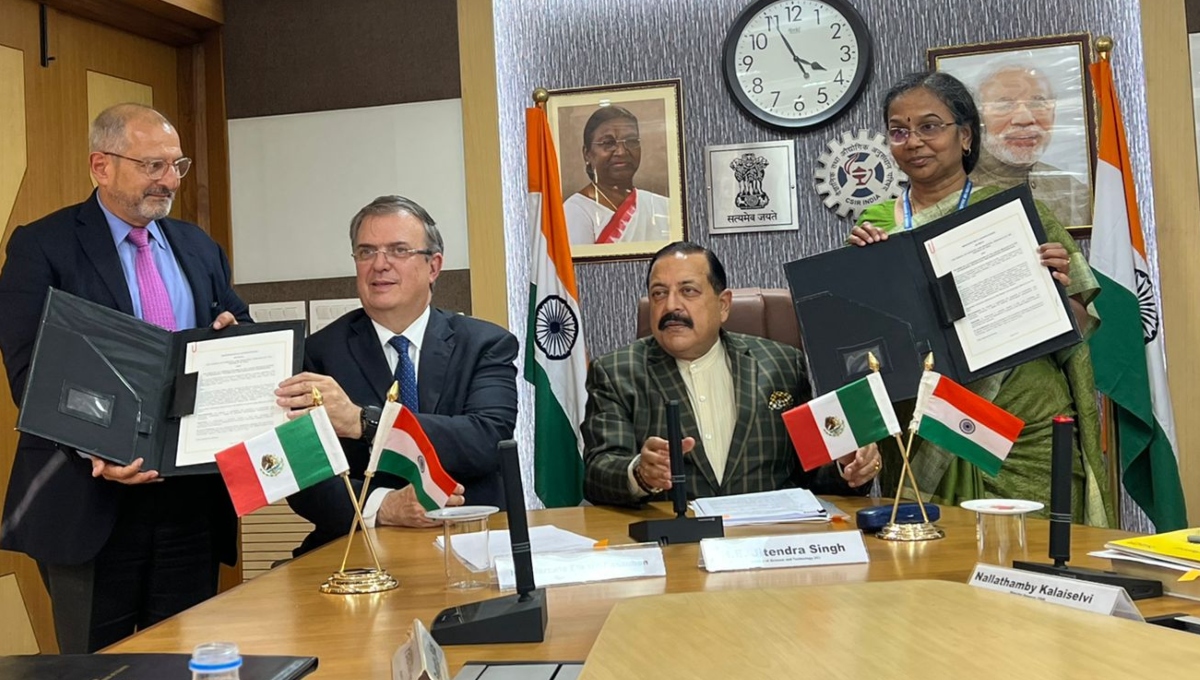 México e India colaborarán y financiarán proyectos binacionales de desarrollo e innovación