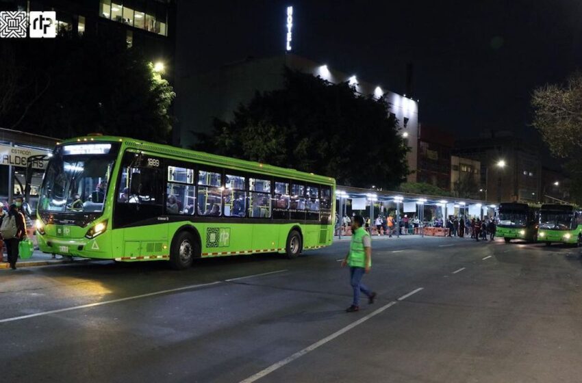Nochebús en CDMX: ¿Cuáles son los horarios y la ruta del transporte nocturno?