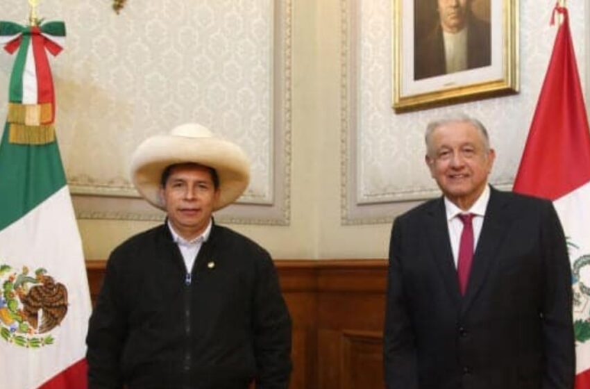 López Obrador recibe carta del expresidente Pedro Castillo