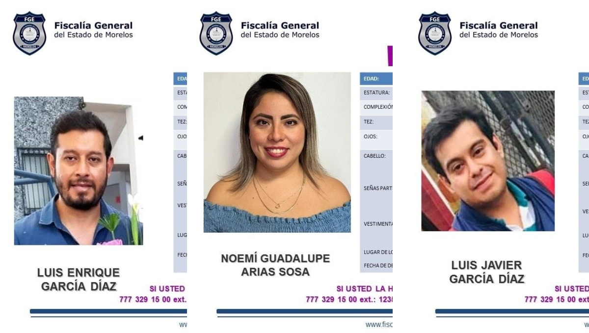 En Morelos, hallan sin vida a los tres jóvenes desaparecidos originarios de Cuernavaca