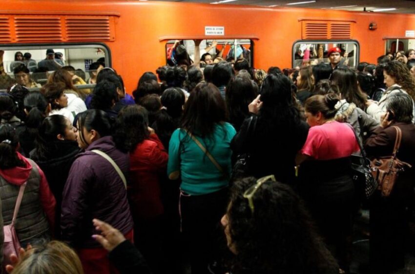 6 de abril: Metro de la Ciudad de México presenta retrasos