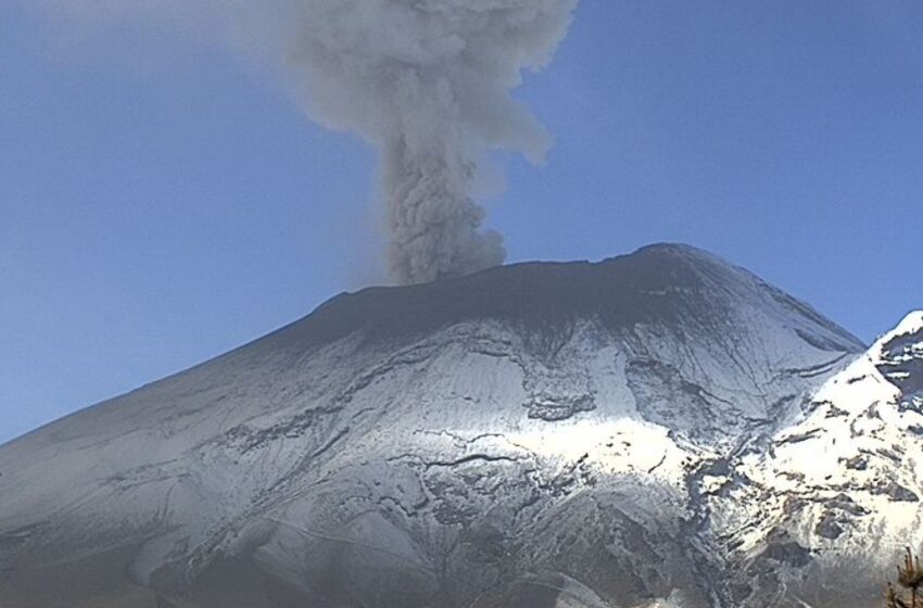 Popocatépetl: suspenden clases por alerta volcánica amarilla fase 3