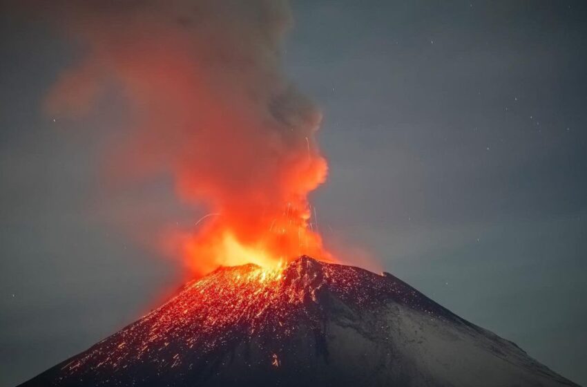 Semáforo de alerta volcánica del Popocatépetl: cómo funciona