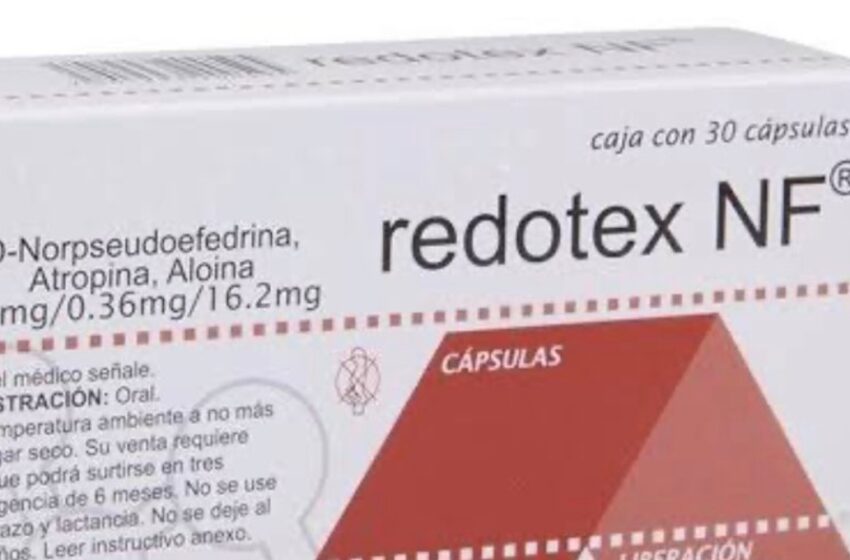 Cofepris prohíbe el medicamento Redotex: ¿Qué efectos secundarios tiene?