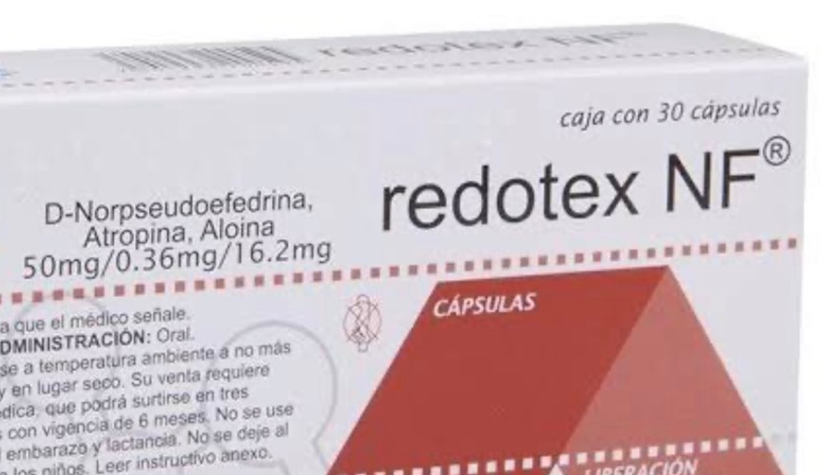 Cofepris prohíbe el medicamento Redotex: ¿Qué efectos secundarios tiene?