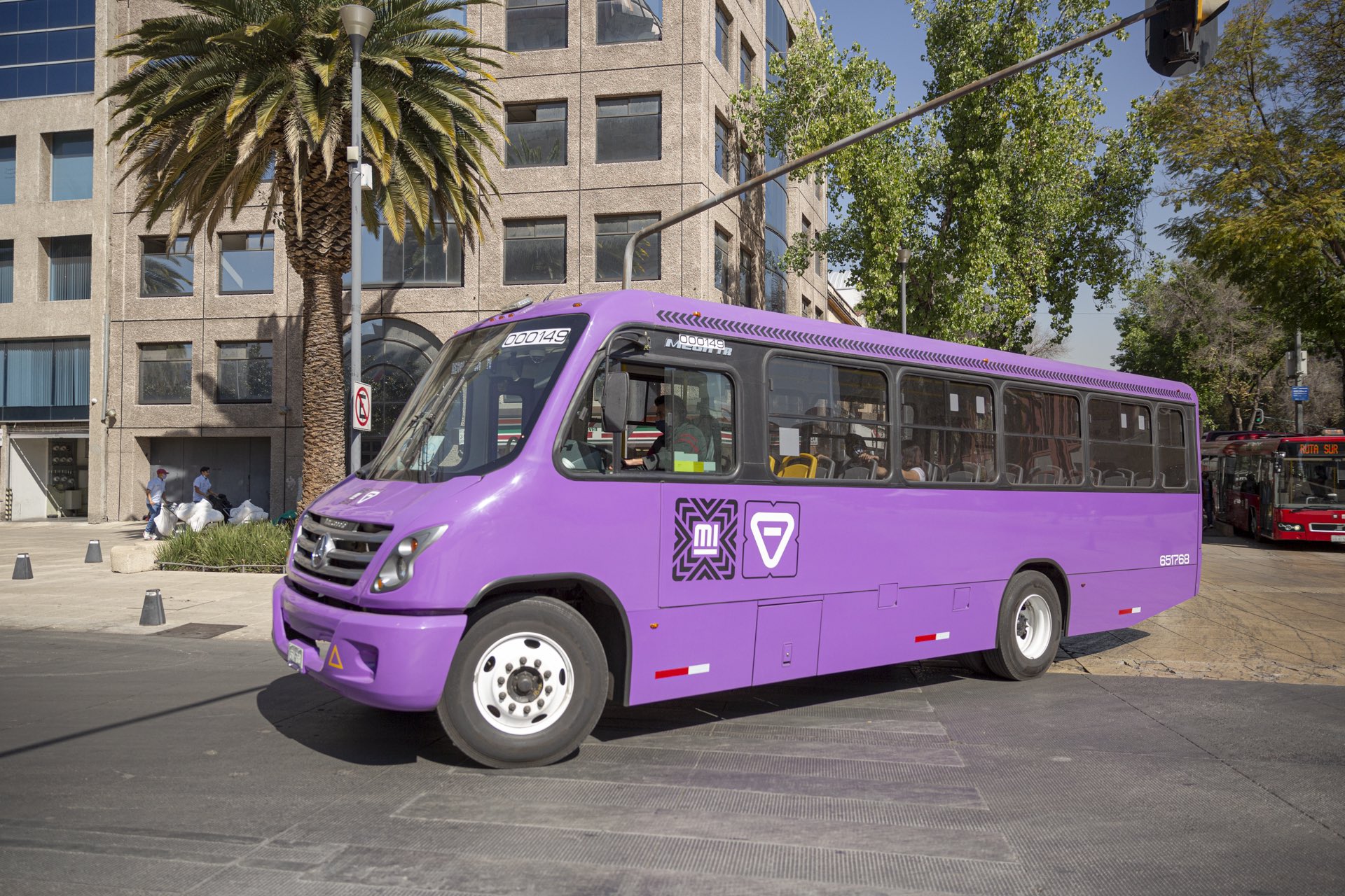 ¿Cuál será la tarifa de los nuevos camiones morados en la CDMX?