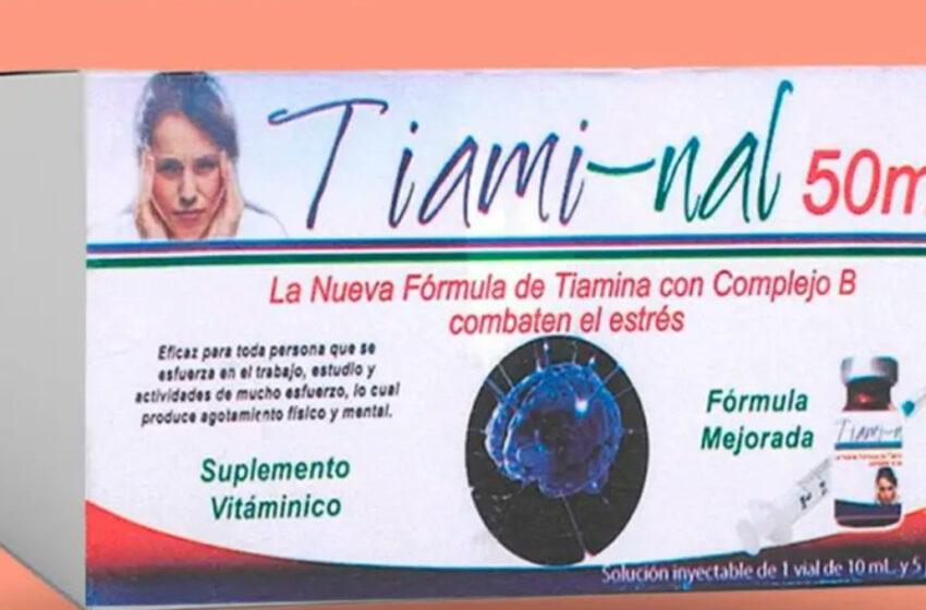 Tiami-nal: Cofepris lanza alerta por venta de este suplemento vitamínico 