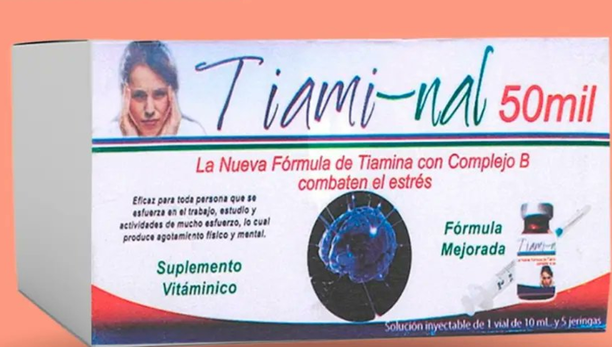Tiami-nal: Cofepris lanza alerta por venta de este suplemento vitamínico 