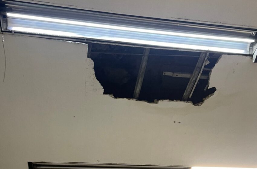 Se desploma techo en estación Eugenia del Metro CDMX