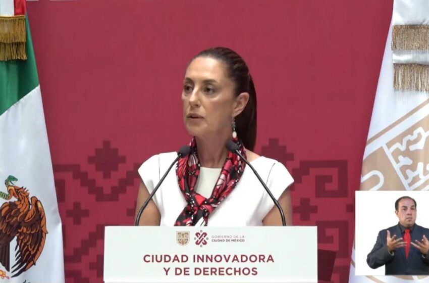 Claudia Sheinbaum anuncia que dejará jefatura de gobierno de CDMX