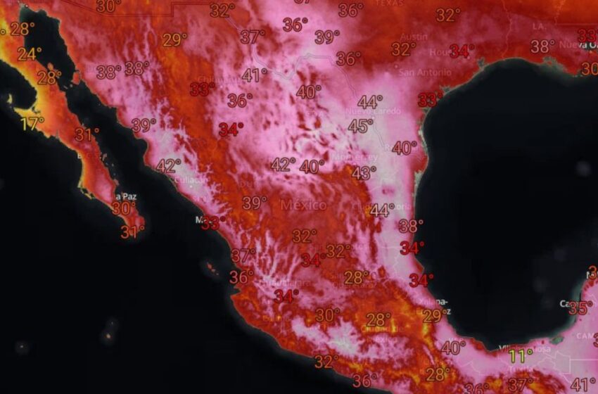 ¿Cuánto durará la ola de calor en México?