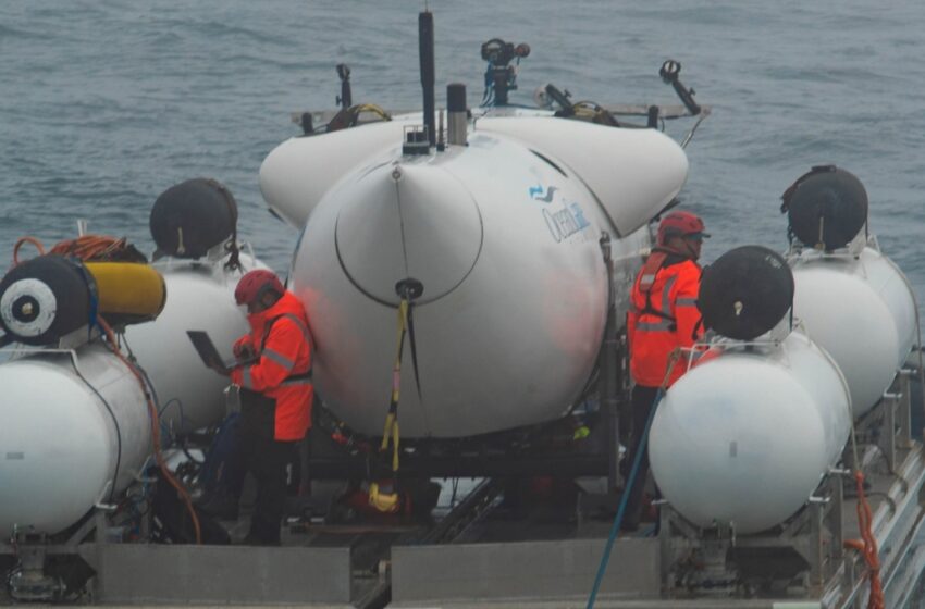 OceanGate confirma muerte de tripulantes del submarino Titán