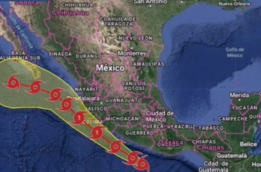SMN alerta que depresión tropical evoluciona a tormenta; es nombrada «Beatriz»